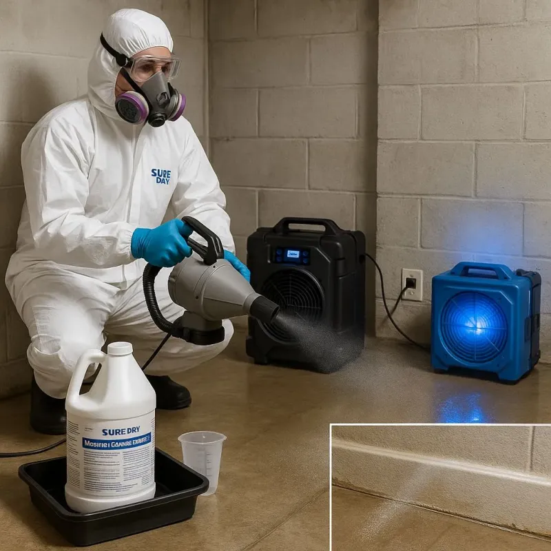 Sanitization and Odor Removal process in Conshohocken, PA