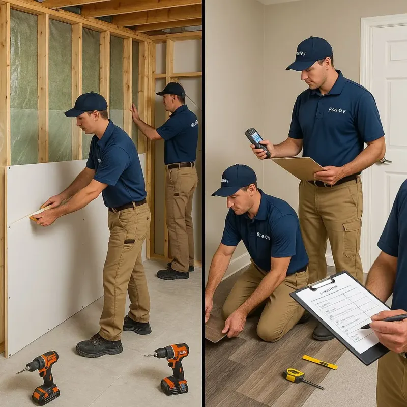 Repairs and Reconstruction process in Conshohocken, PA
